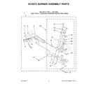 Maytag 7MMGDC300DW4 8318272 burner assembly parts diagram