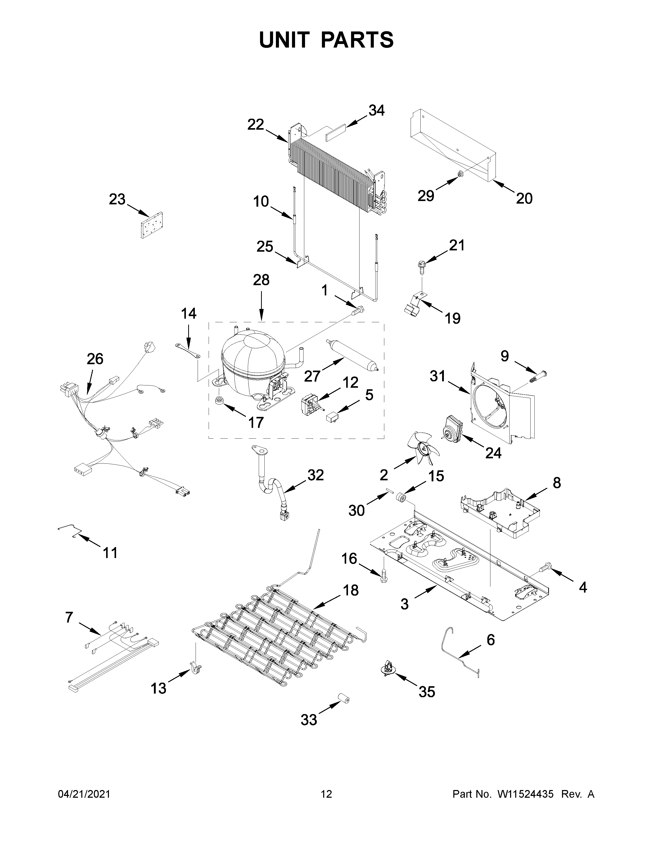 Unit parts