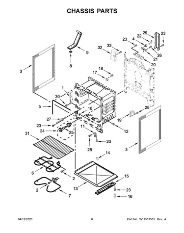 Chassis parts