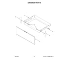 Whirlpool YWFE515S0JS1 drawer parts diagram