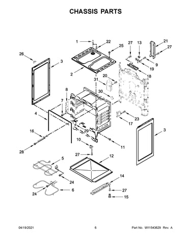 Chassis parts