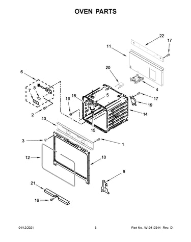 Oven parts