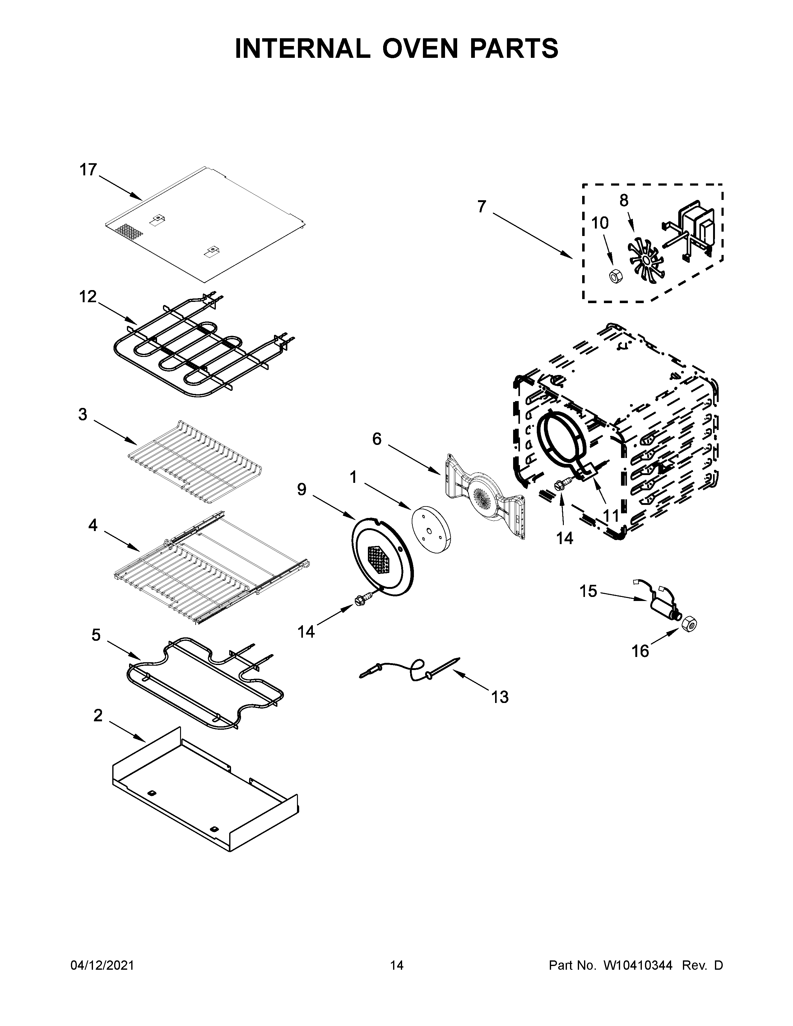 INTERNAL OVEN PARTS