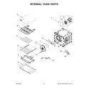 Jenn-Air JDRP430WP01 internal oven parts diagram