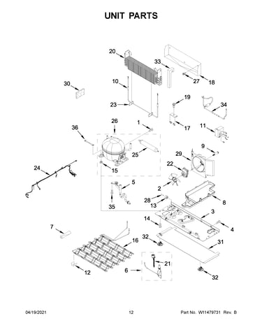 Unit parts