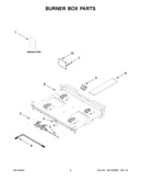 Burner box parts
