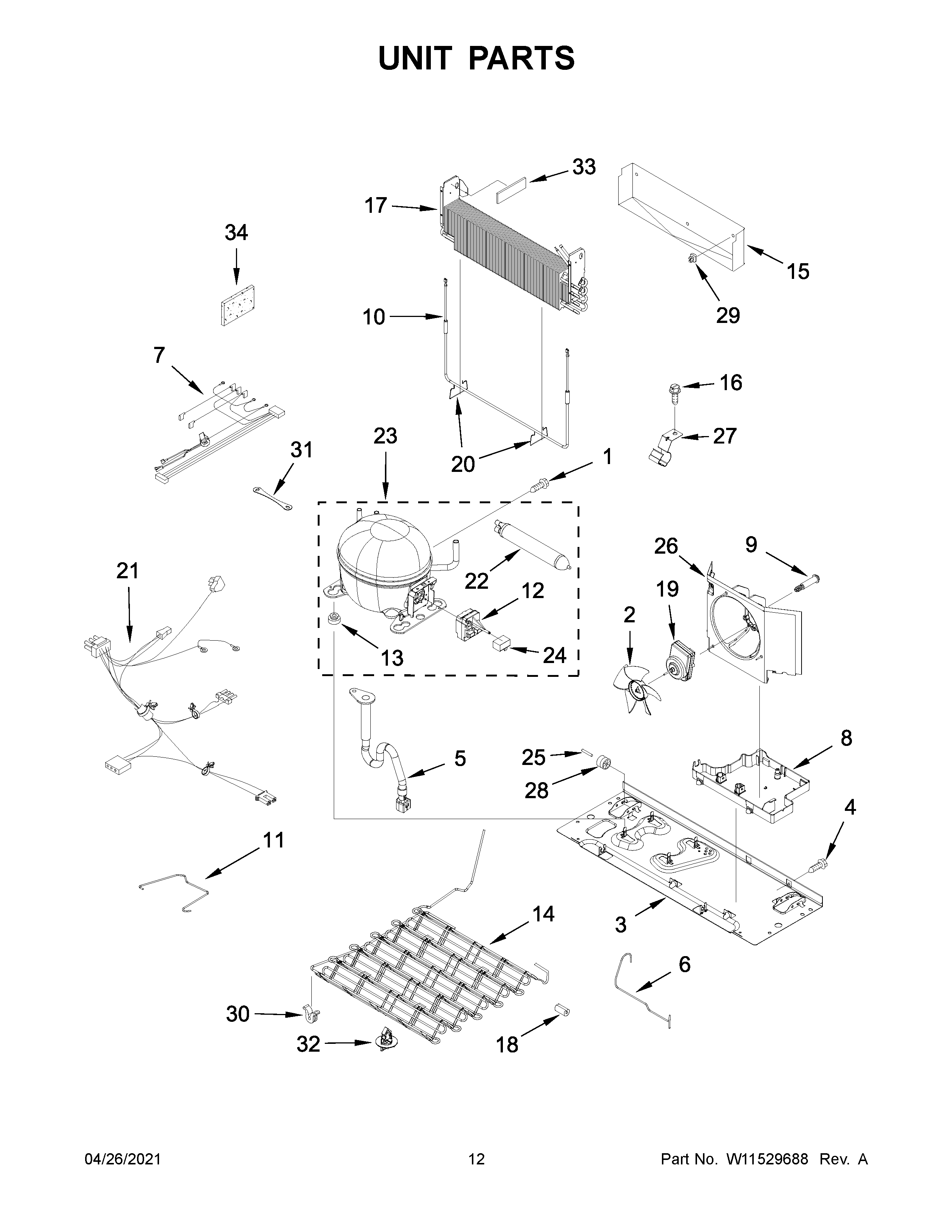 Unit parts