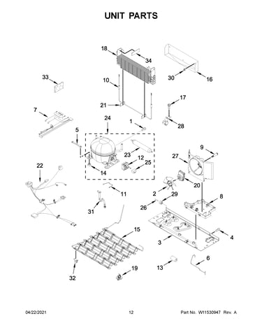 Unit parts