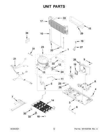 Unit parts