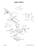 Shelf parts