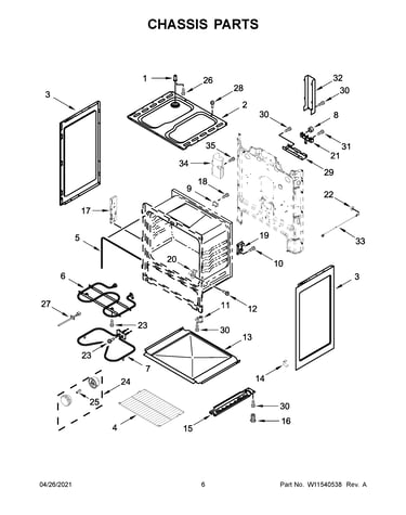 Chassis parts