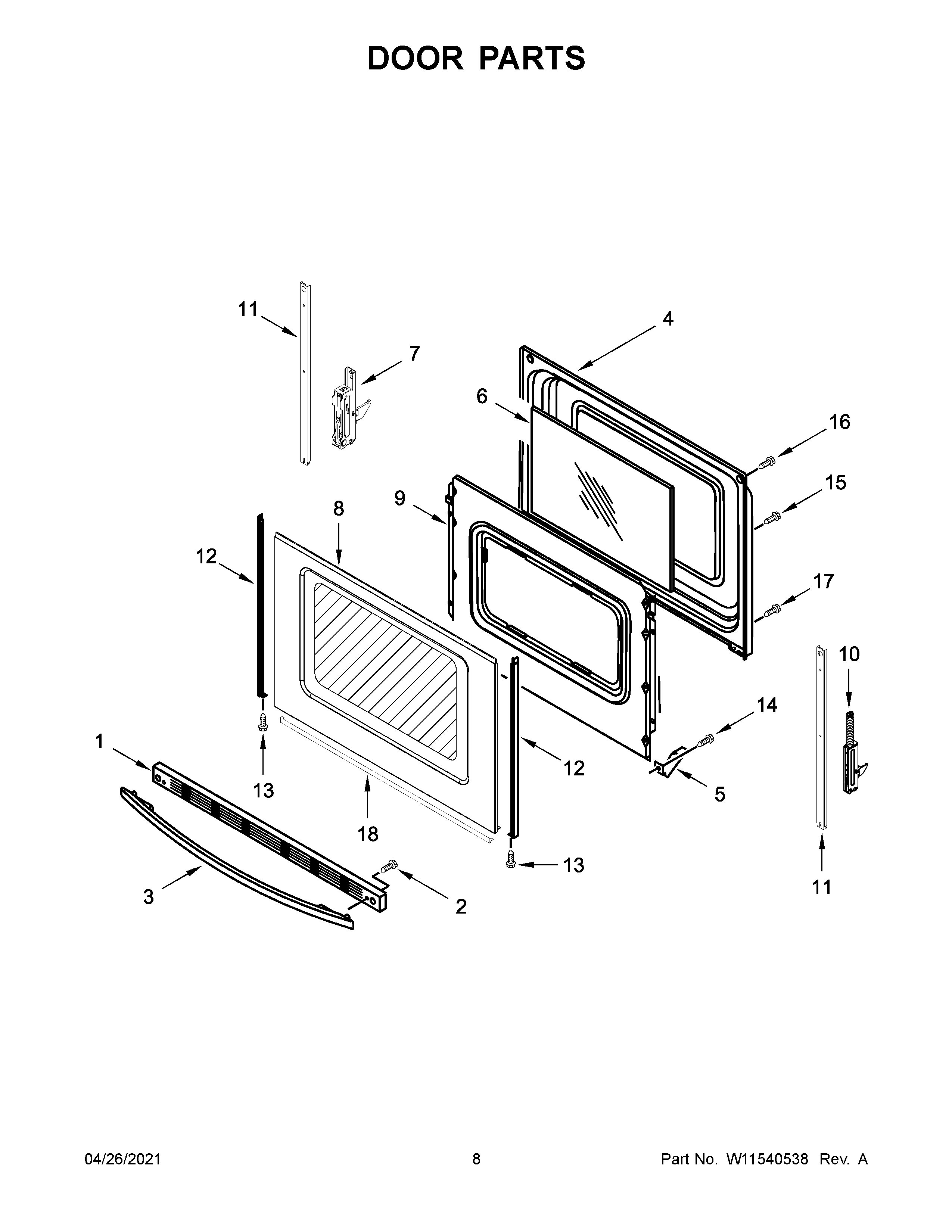 Door parts
