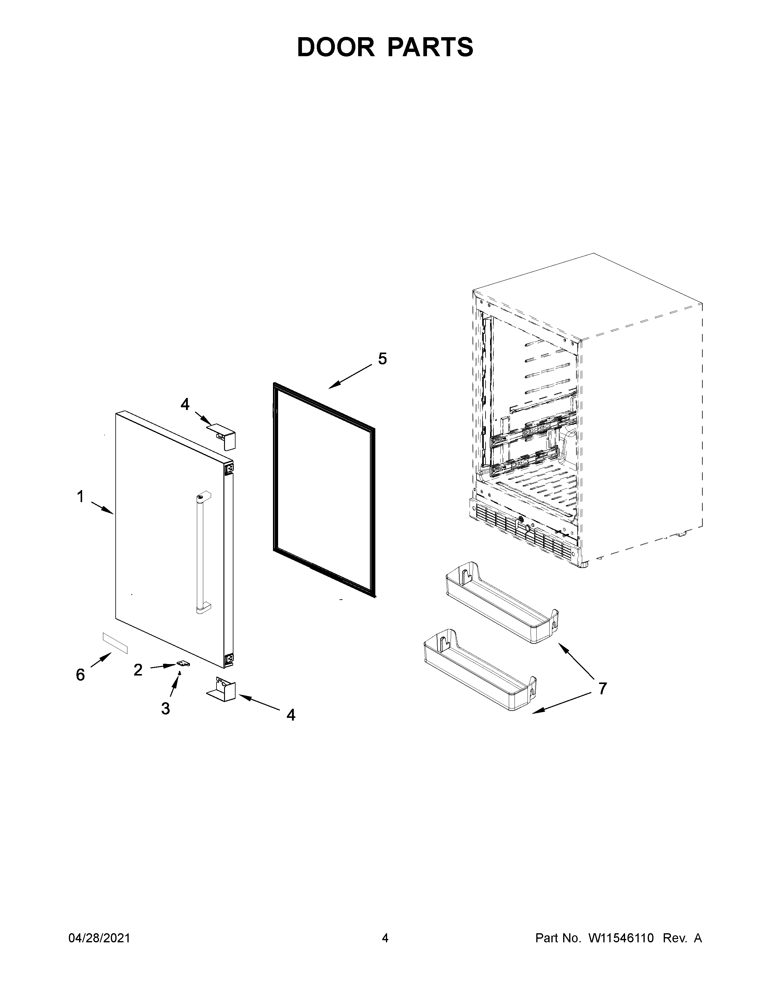 Door parts