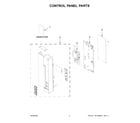 KitchenAid KMBT5511KSS01 control panel parts diagram