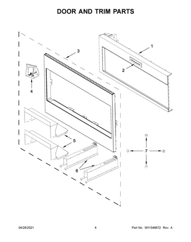 Door and trim parts