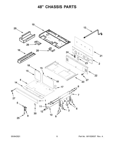 48" chassis parts