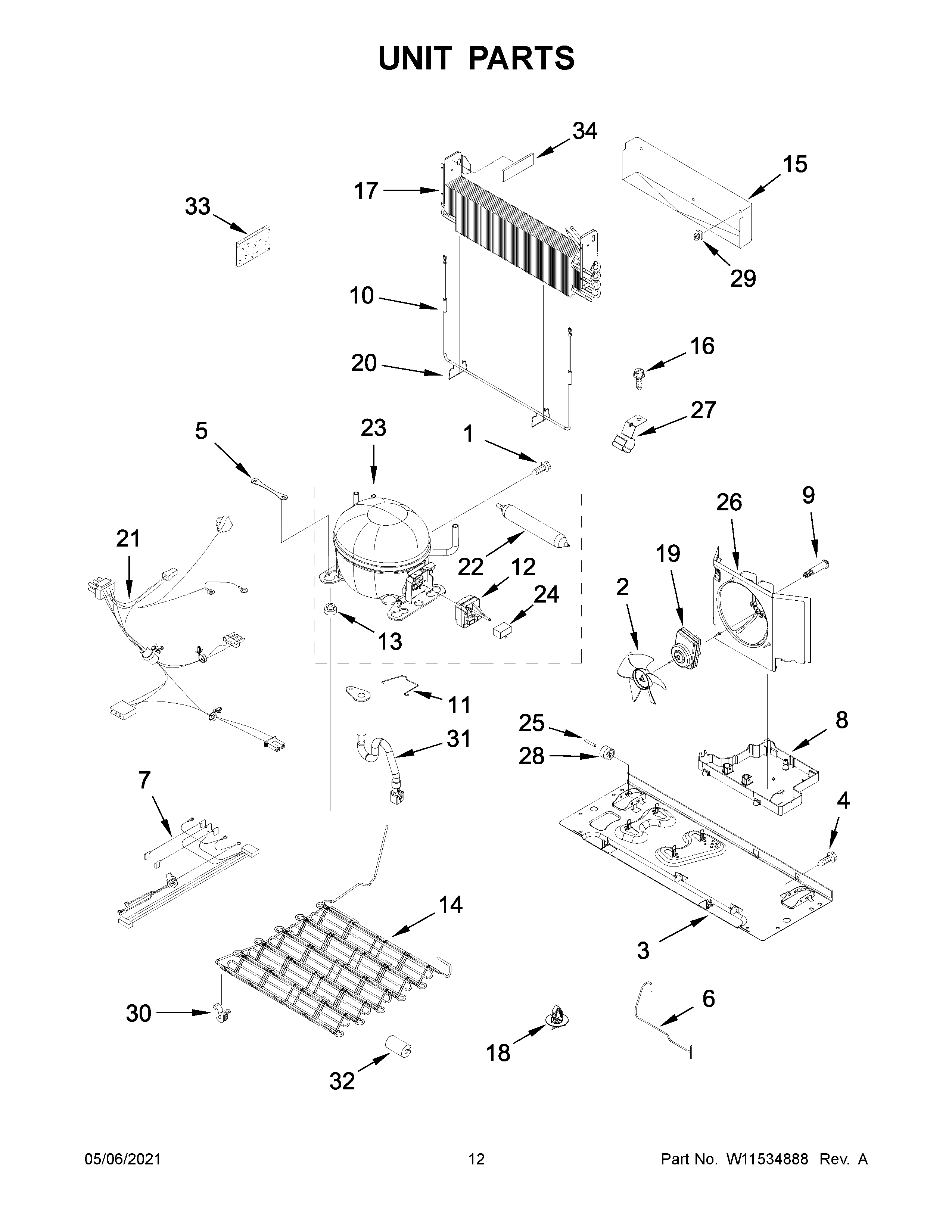 Unit parts