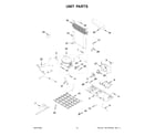 Whirlpool WRB329RFBM03 unit parts diagram