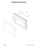 Freezer door parts