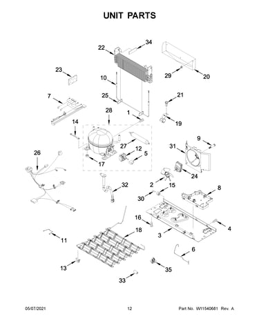 Unit parts