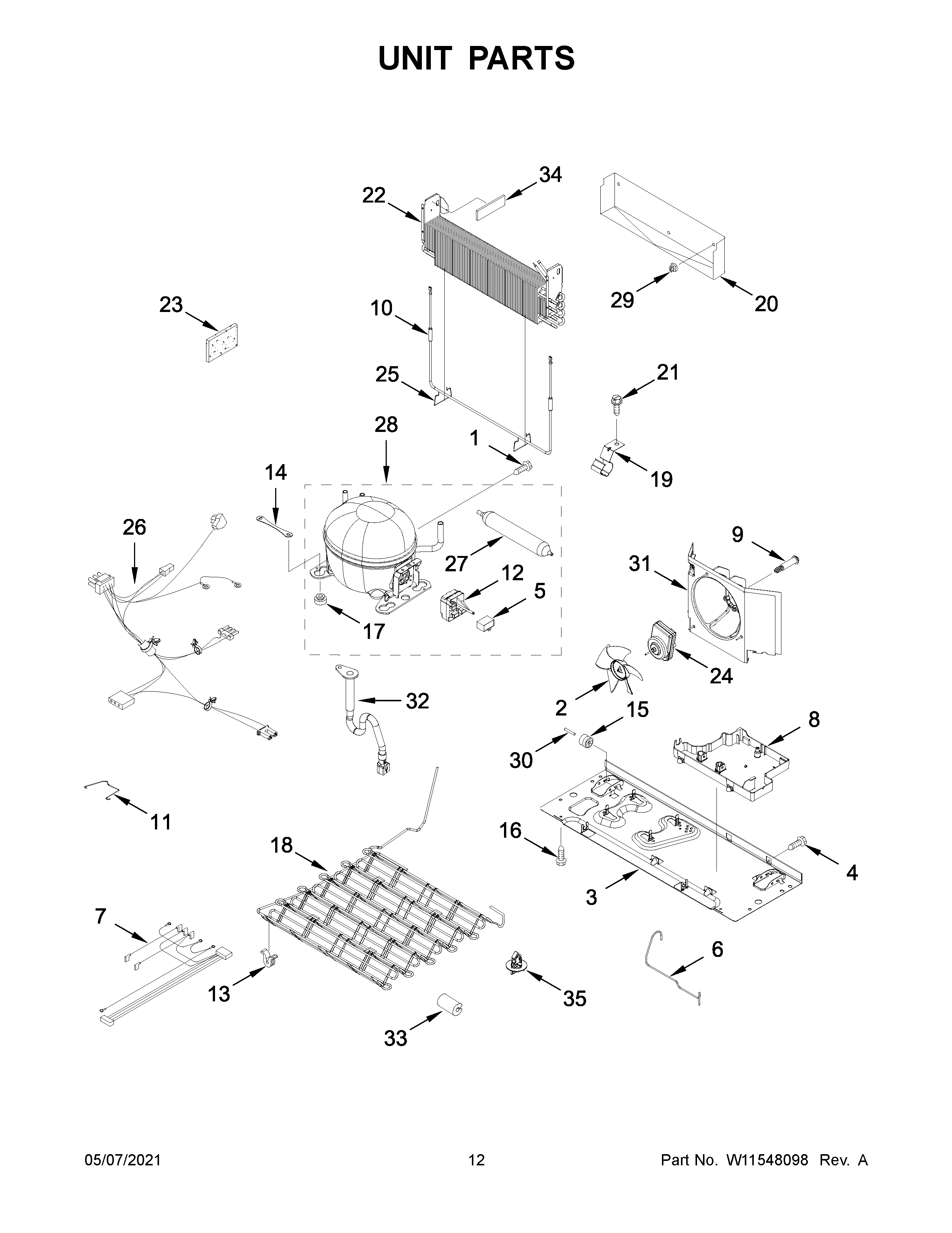 Unit parts