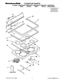 Cooktop parts