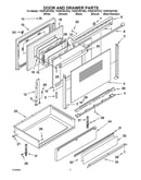 Door and drawer parts