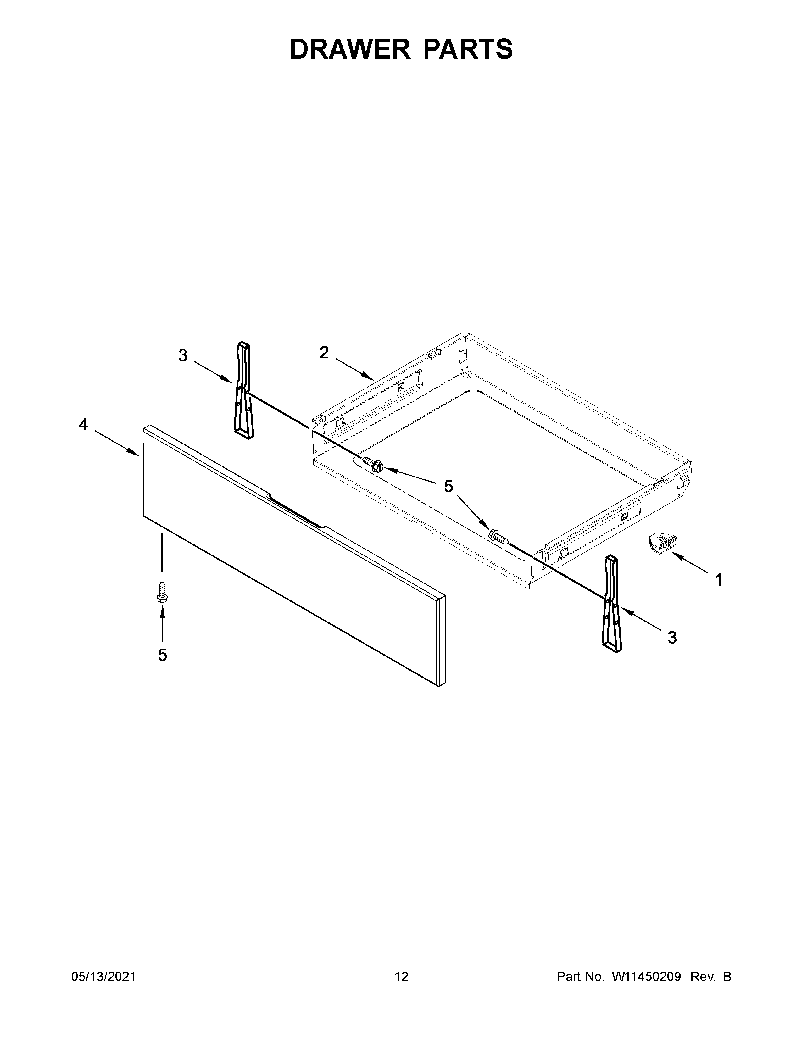 Drawer parts