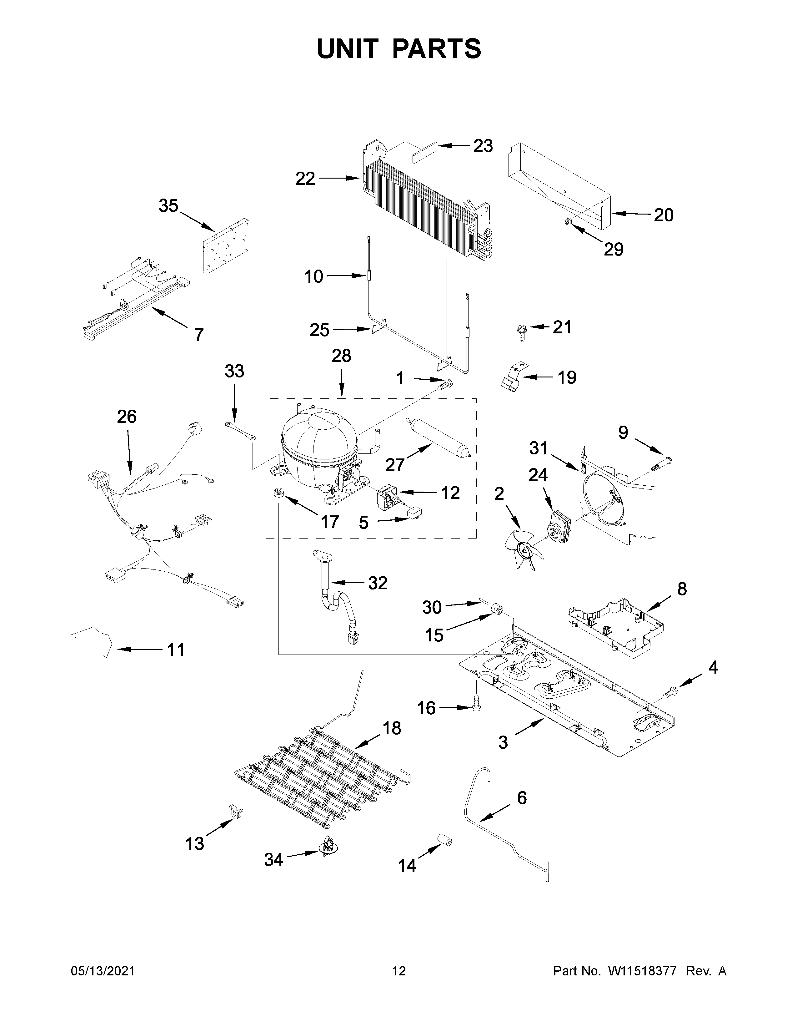Unit parts