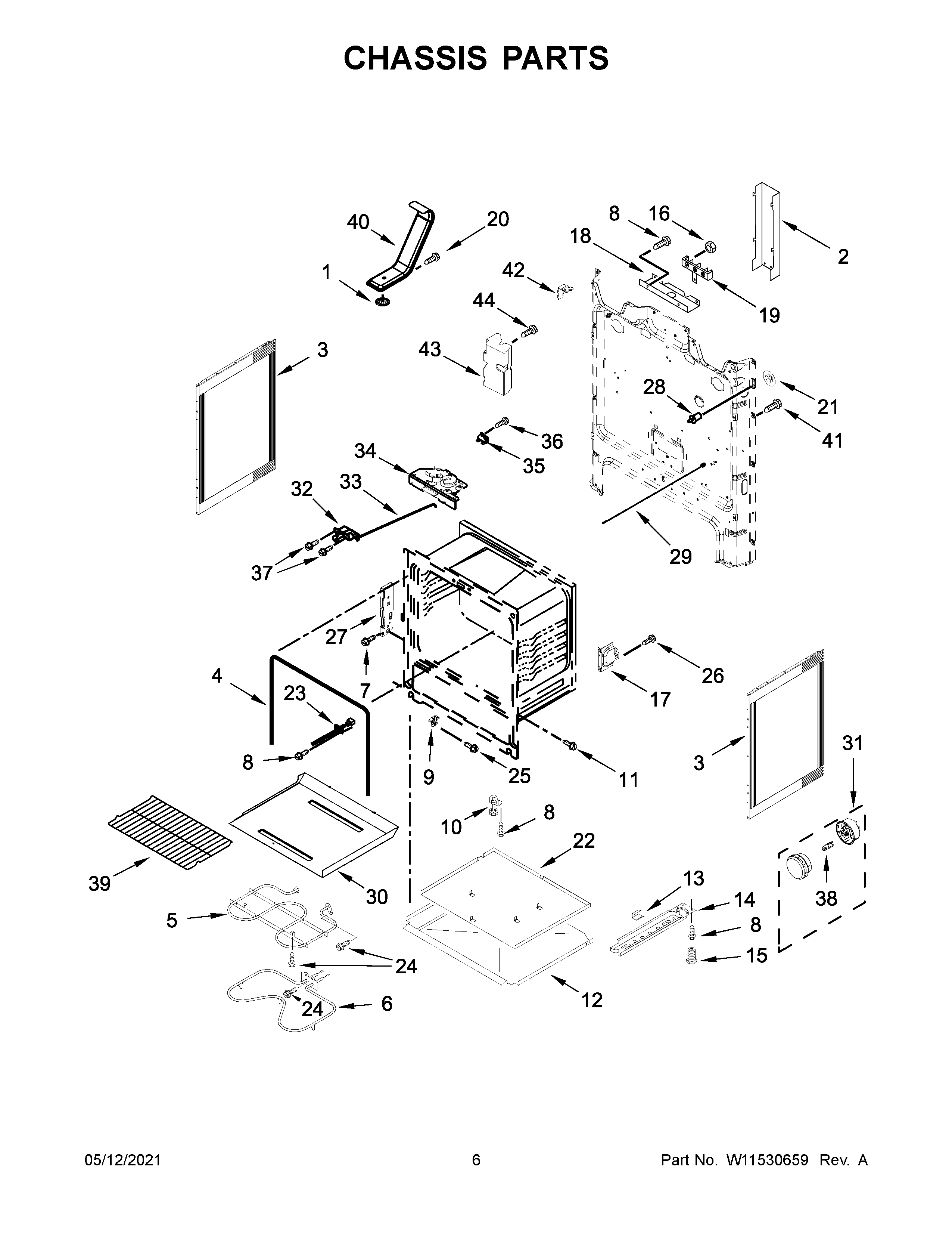 Chassis parts