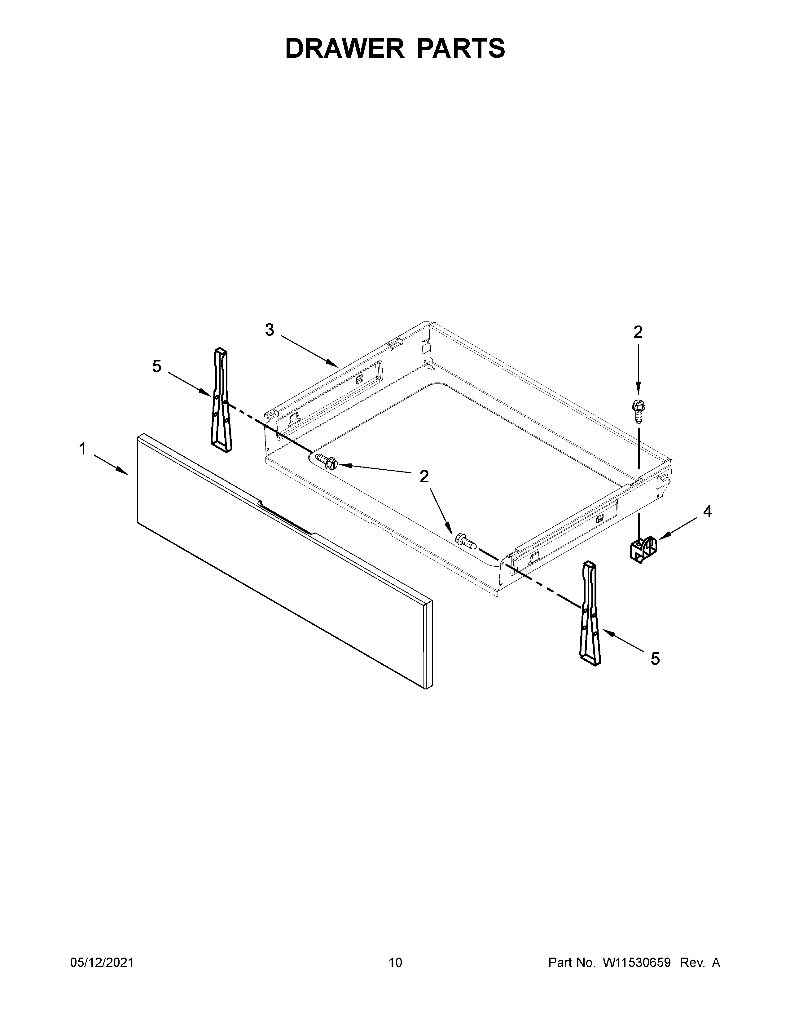 Drawer parts