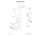 Maytag MBF2258FEZ06 cabinet parts diagram