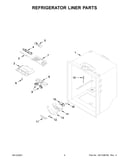Refrigerator liner parts