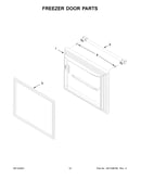 Freezer door parts
