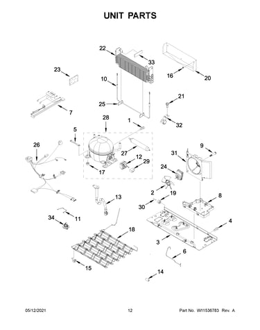 Unit parts