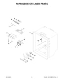 Refrigerator liner parts