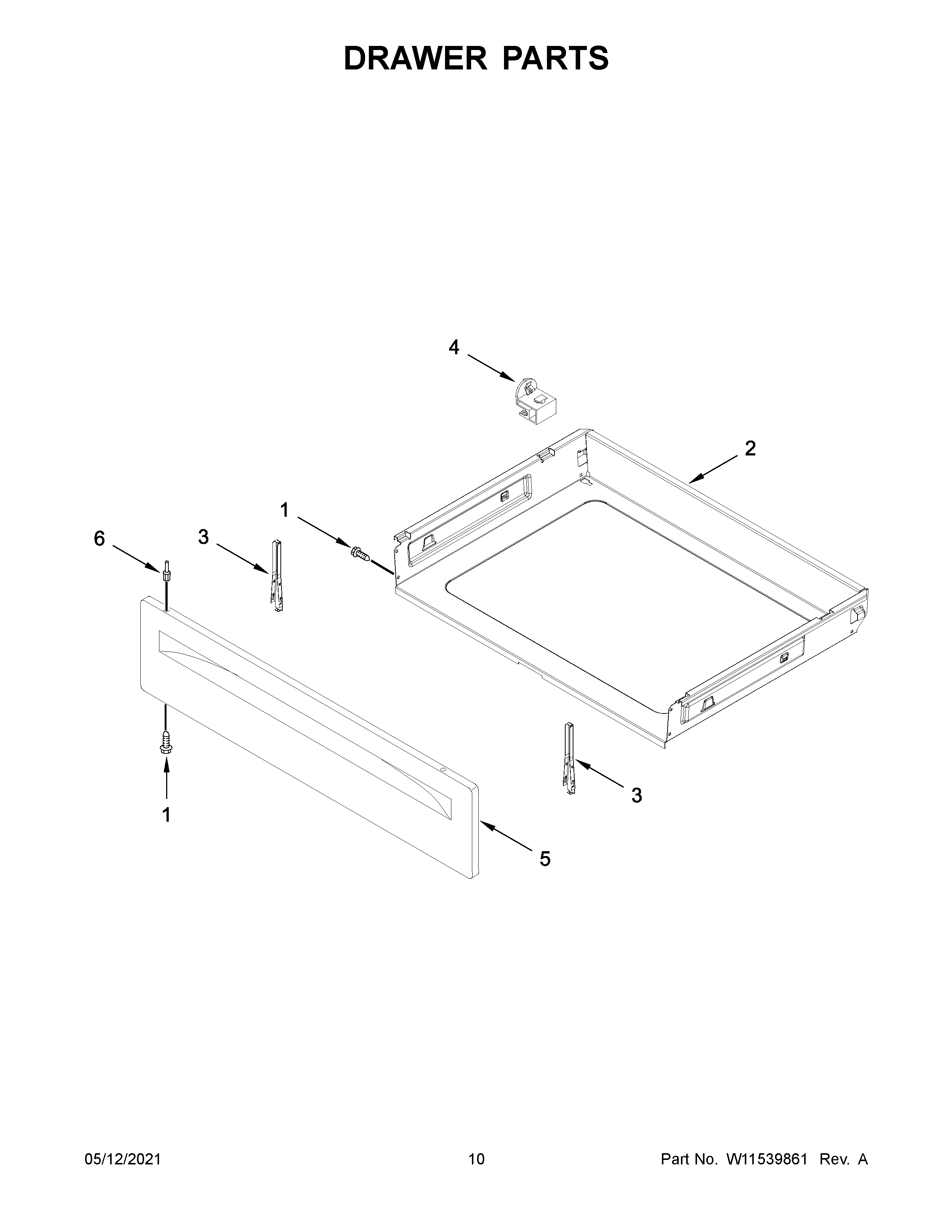 Drawer parts