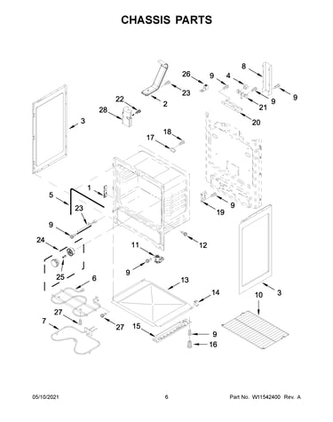 Chassis parts