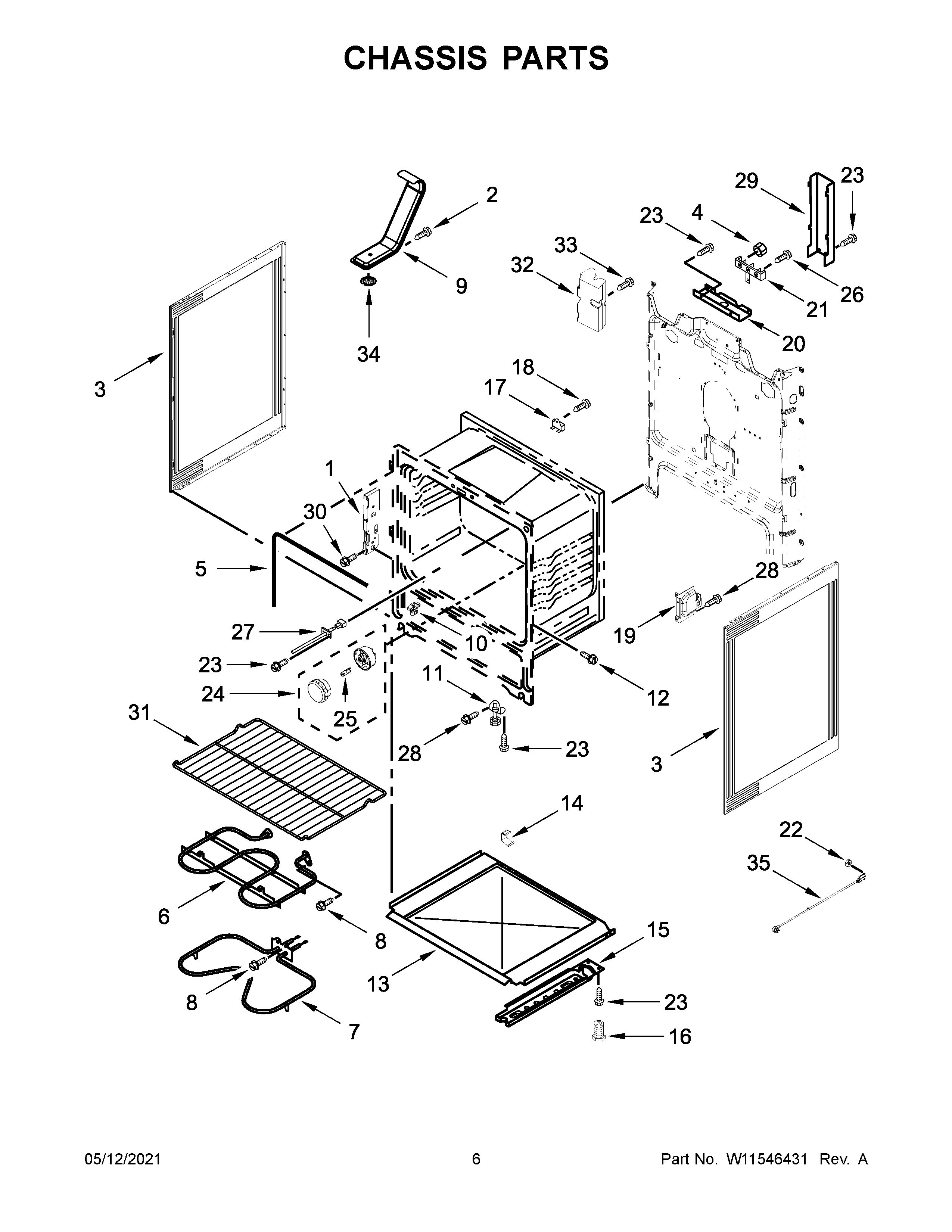 Chassis parts