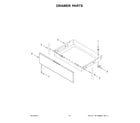 Whirlpool WFE535S0JS1 drawer parts diagram