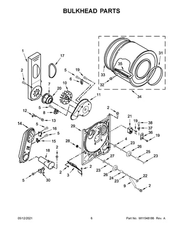 Bulkhead parts