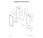 Maytag MFF2558FEZ07 refrigerator door parts diagram
