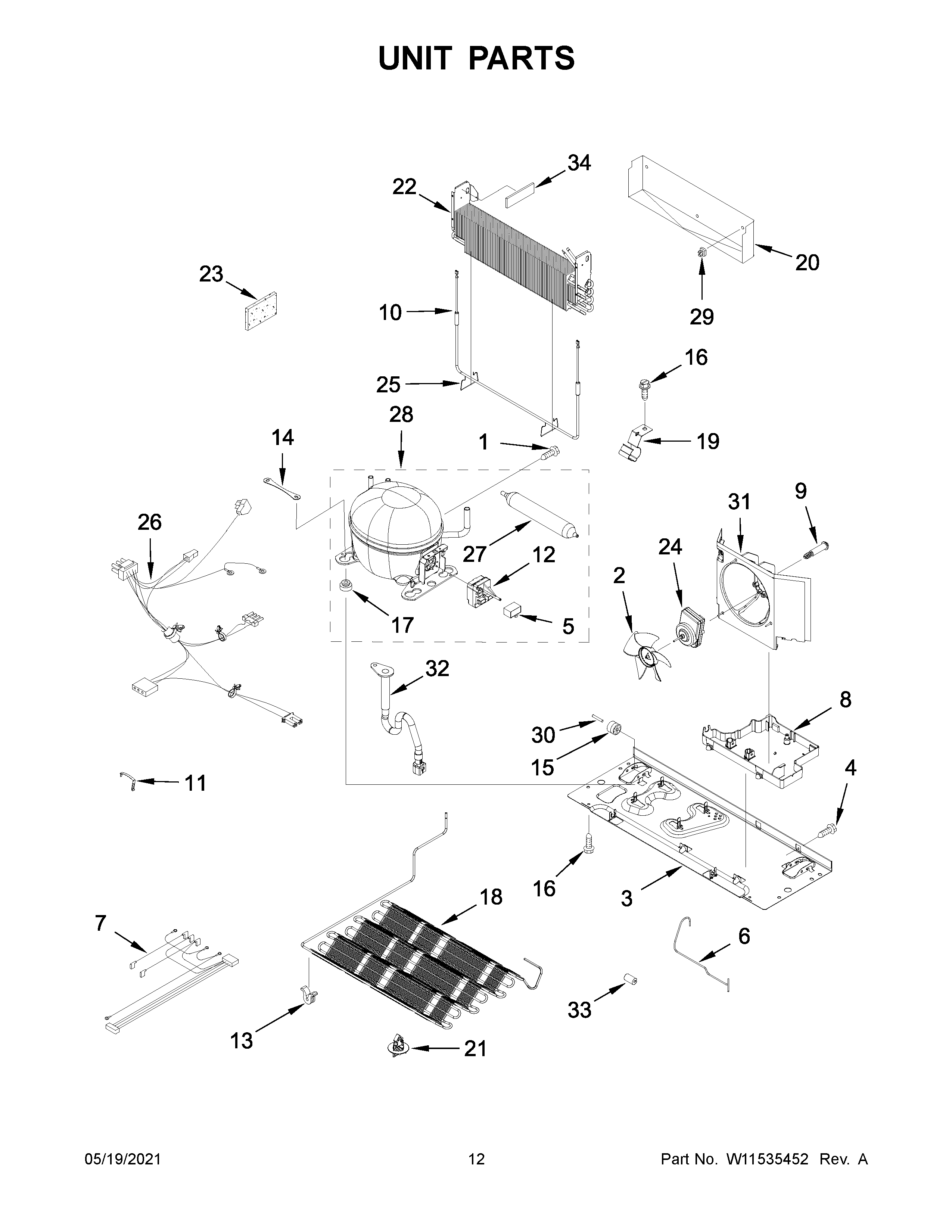 Unit parts