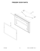 Freezer door parts
