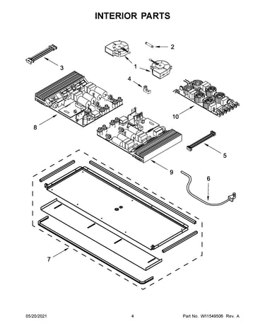 Interior parts