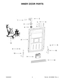 Inner door parts