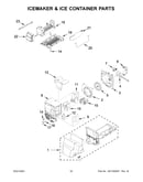 Icemaker & ice container parts