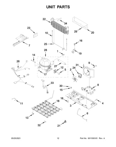 Unit parts