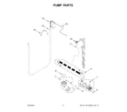 Whirlpool WFW3090JW0 pump parts diagram