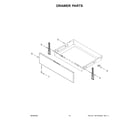 Whirlpool WFE535S0JZ1 drawer parts diagram